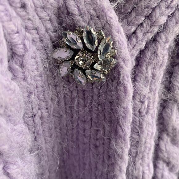 Zara Jewel Button Cardigan Bloggers Favorite - Picture 6 of 9